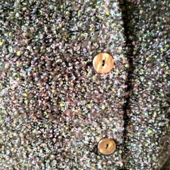 Vintage Wool Blend Blazer/ Coatigan Jacket Women’s Sz 10 - Picture 9 of 12